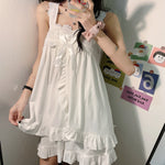 Cute suspender pajamas + pants PL51056