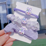 Purple Hair Accessories Three Piece Set PL52413