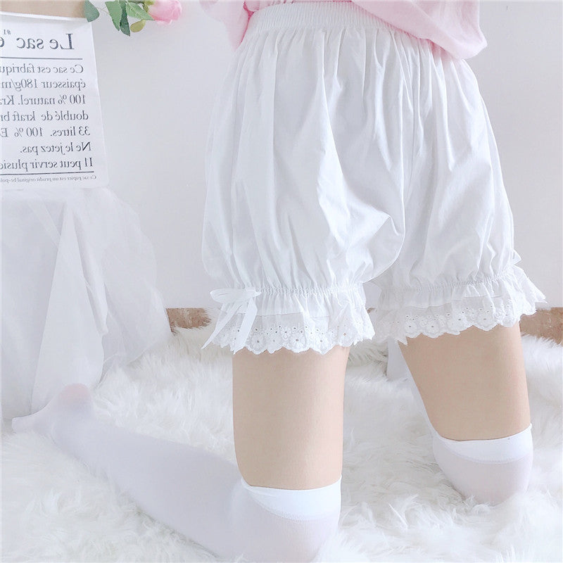 Cute white shorts PL50945