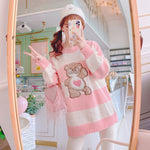 cartoon striped sweater PL52513