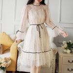 Lolita long sleeve mesh dress PL20348