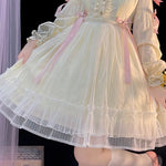 Lovely Tie transparent apron PL52035