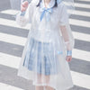 Cute raincoat dress PL51607