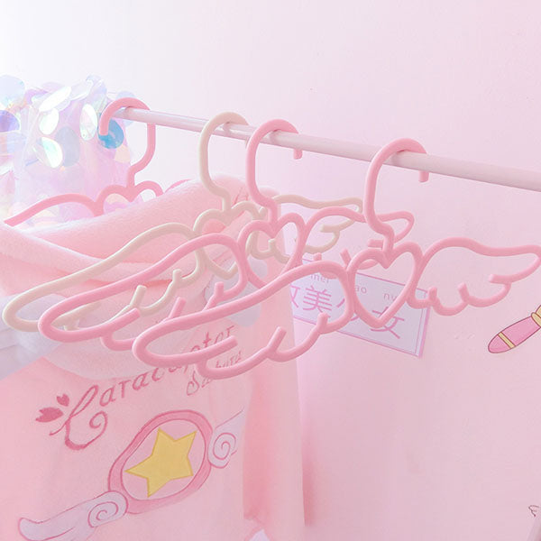 Love wings girl hanger 5 packs PL10181