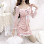 Chic pink dress PL50946