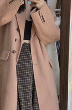 pink long coat  PL52651