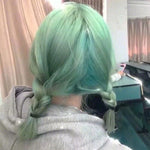 Green air bangs wig PL20672