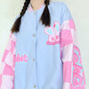 Cute rabbit print jacket PL52003