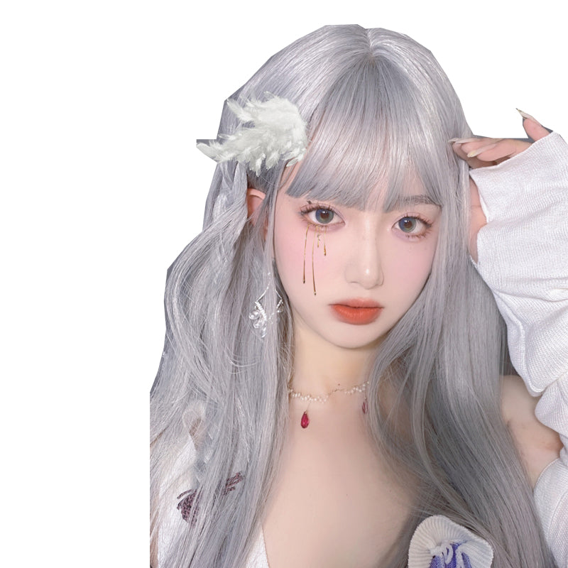 Lolita silver gray wig  PL50884