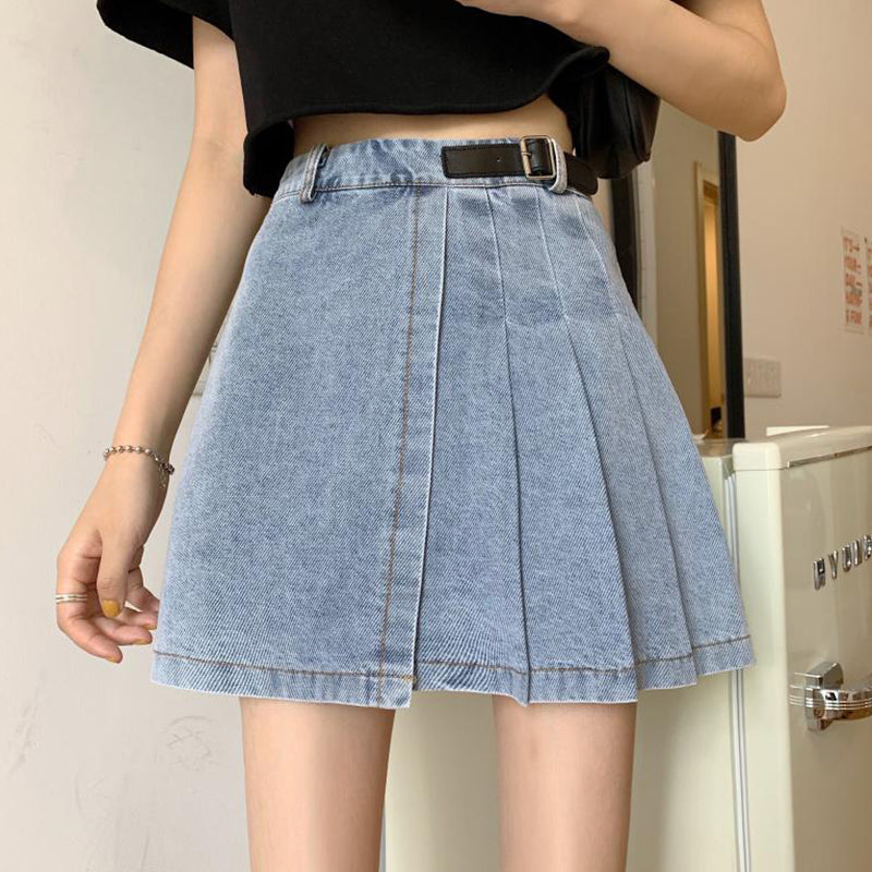 Ulzzang pleated skirt PL50340