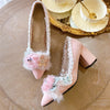 lolita flower high heels  PL52725