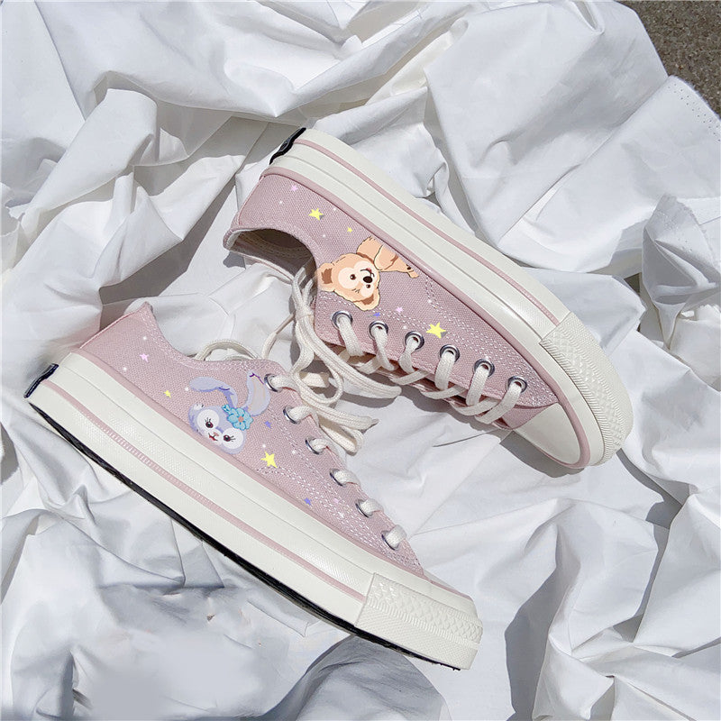 Cute bear canvas shoes PL51133