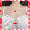 cherry necklace  PL52634