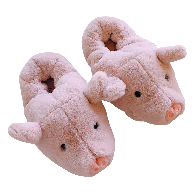 Cartoon piglet cotton slippers PL50046