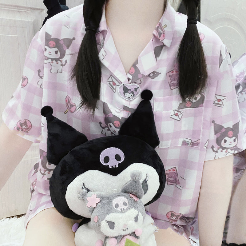 Cute cartoon print pajamas + pajamas PL51491