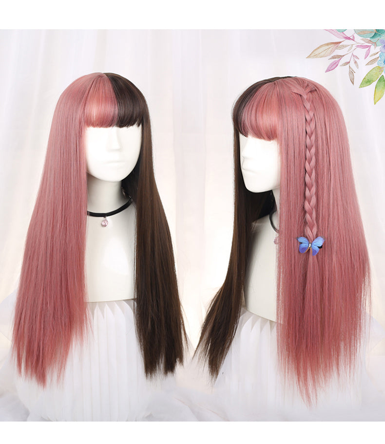 Lolita European style long straight hair PL10115