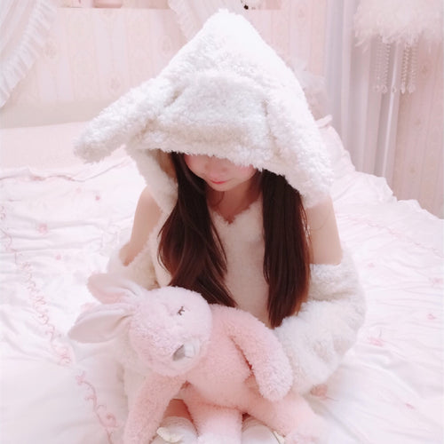 Cute Bunny Ears Hoodie PL51719