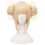 College wind milk golden wig PL10116