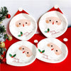 Santa Dessert Paper Plate PL007