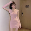 Knitted dress PL51132