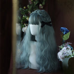 Blue lolita wig   PL50255