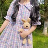 Lovely plaid dress PL51284