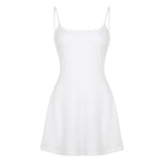 White Slip Dress  PL52617