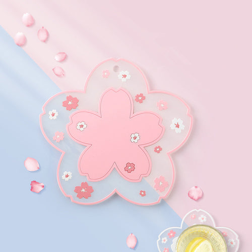 Cherry blossom anti-scalding coaster PL50824