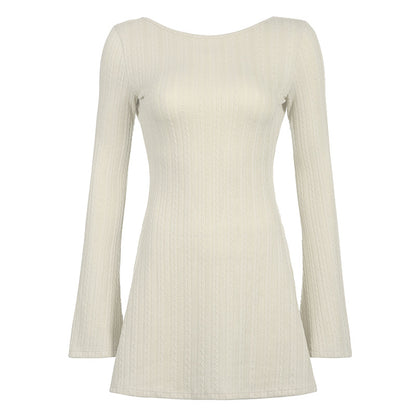 Pink Knit Dress  P1046
