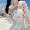 Cute doll collar lace bottoming shirt PL51539