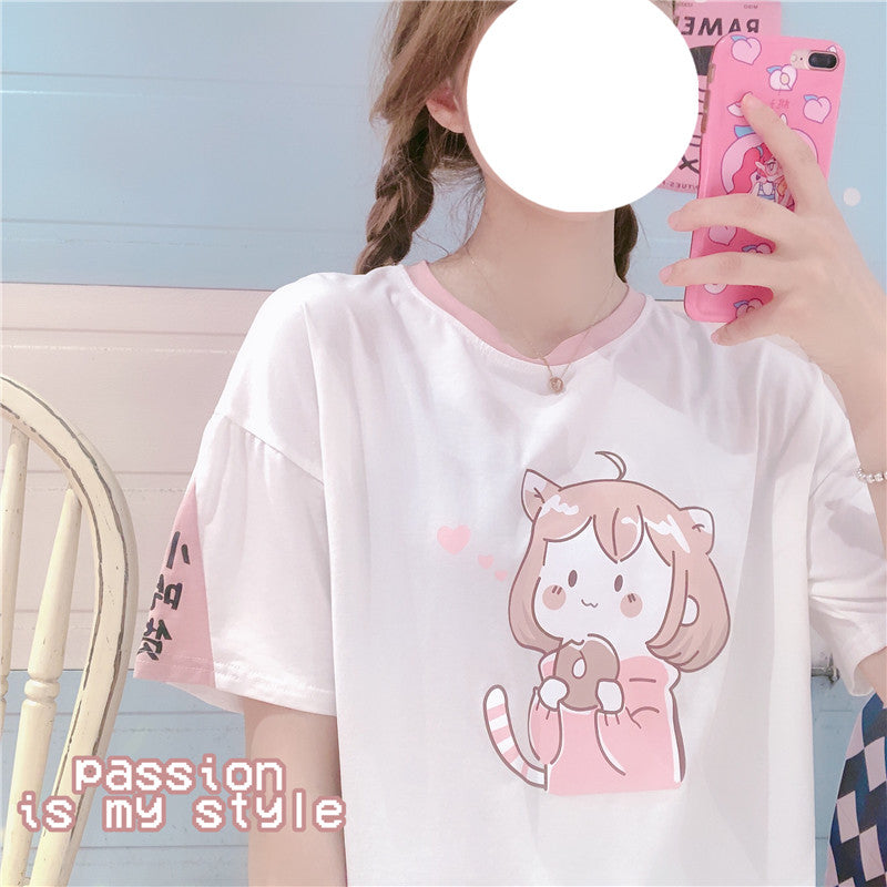 Cute cartoon T-shirt PL50593