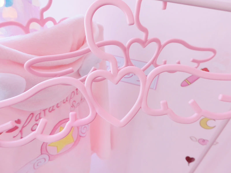 Love wings girl hanger 5 packs PL10181