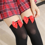 Bowknot over knee socks PL20573