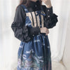 Lolita Lotus Leaf Lace Shirt PL10220