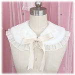 Ribbon lace collar scarf PL51977