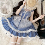 Lolita blue dress  PL52516