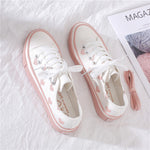 Love printed canvas shoes PL20747