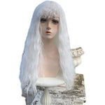 Lolita wool roll white wig PL51823