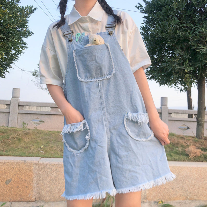 Ulzzang denim pants PL50486