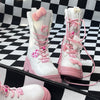 PINK CARTOON MARTIN BOOTS  PL52708