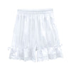 Cute white shorts PL50945