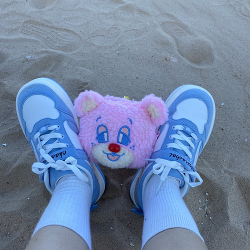 Ulzzang bear sneakers PL50494