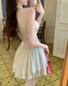 Lolita chiffon strapless dress  PL52676