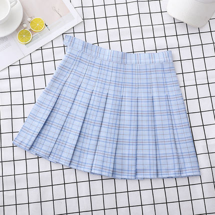 Plaid pleated skirt PL50510