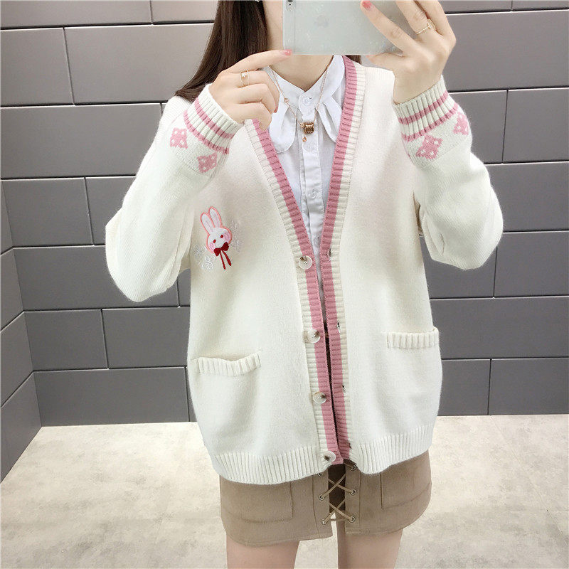 Autumn sweater coat PL20828