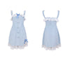 Sweet suspender dress PL51959