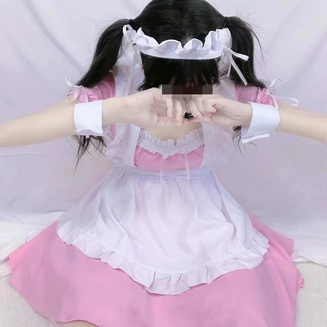 Lolita pink maid outfit PL51005