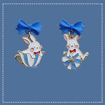 Lolita Rabbit Cat Stud Earrings  PL52558