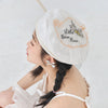 White pearl mesh beret PL51894