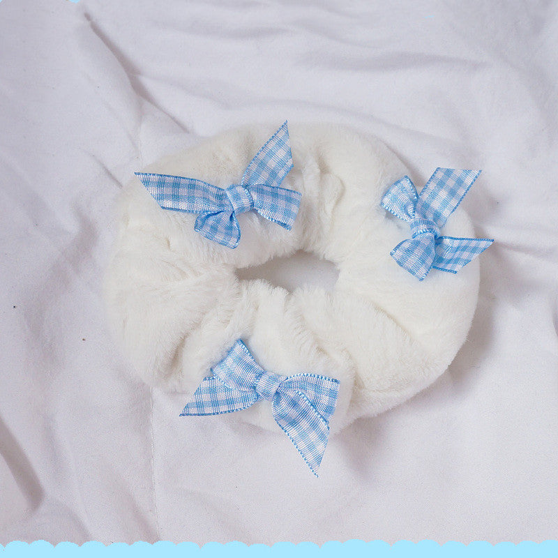 cute plush hair rope PL52241